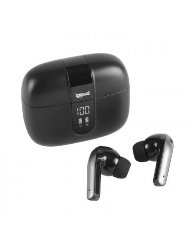 Iggual auriculares inal疥bricos tws bluetooth negr