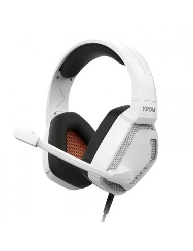 Krom kopa pro | auricular gaming stereo blanco