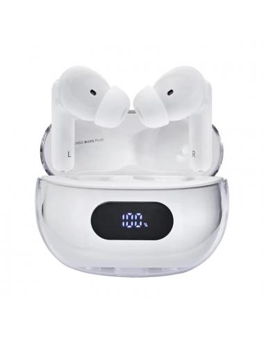 Intenso | buds plus auriculares tws anc+enc| blanc