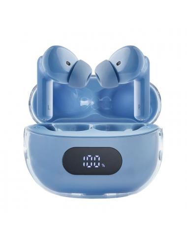 Intenso | buds plus auriculares tws anc+enc | azul