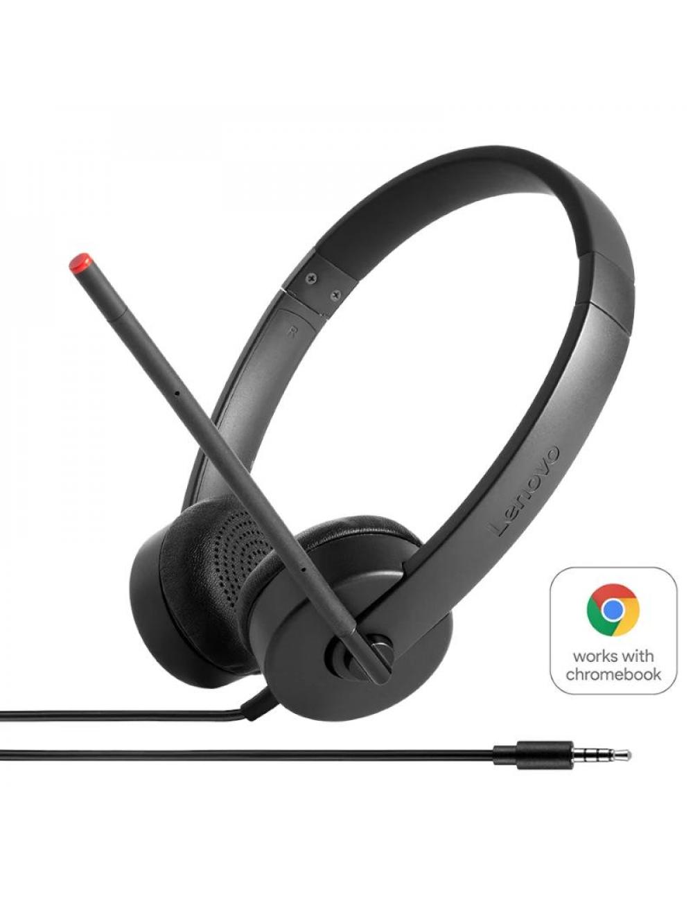 Lenovo auriculares con microno essential stereo