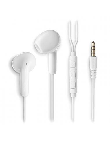 Ngs auricular blanco est駻eo con cable jack 3.5 mm