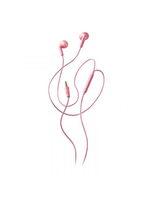 Ngs auricular rosa est駻eo cable jack 3.5 mm