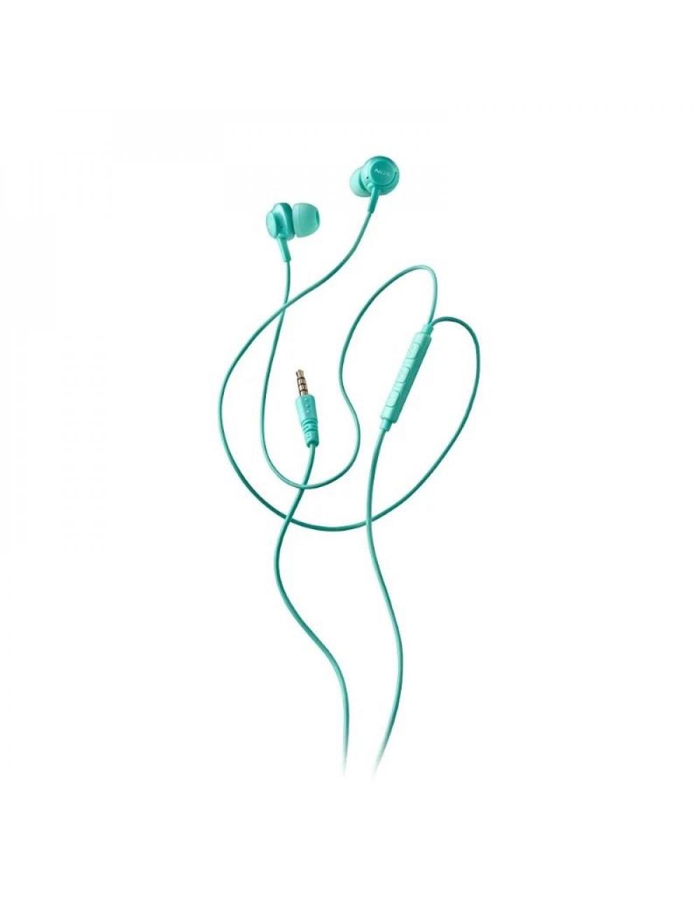 Ngs aricular verde est駻eo cable jack 3.5 mm