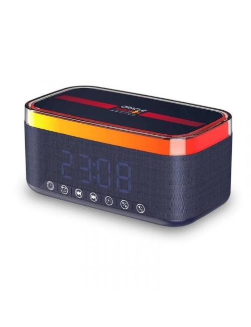 Red bull altavoz radio despertador cargador 12w