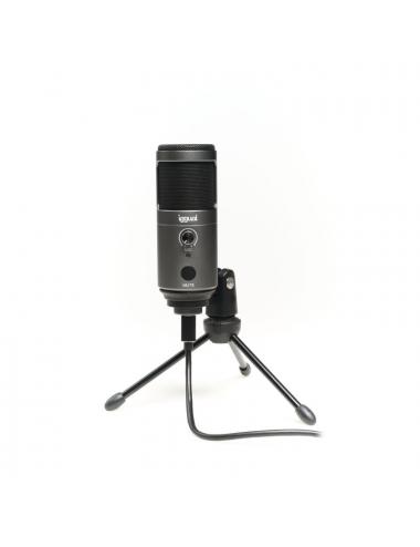 Iggual microno condensador podcasting pro gris