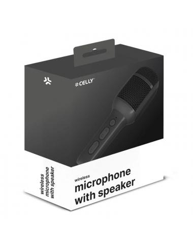 Celly microfono para nis inalambrico negro