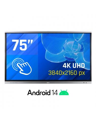 Iggual pantalla interactiva 4k orchid 75"