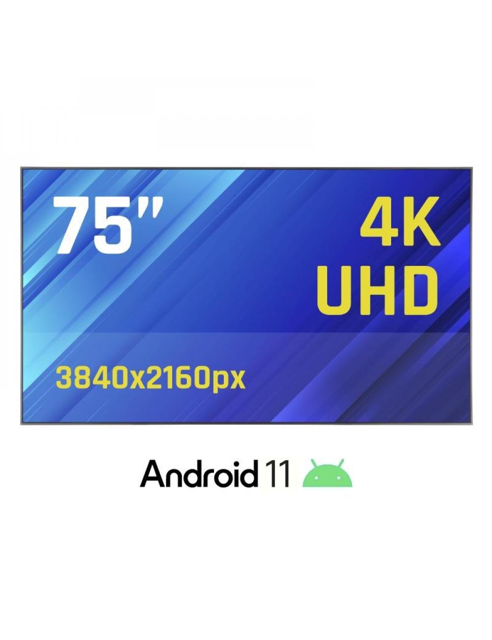 Iggual pantalla selizaci 4k 75" alto brillo