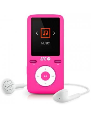 Spc reproductor mp4+radio 8488p 8gb rosa