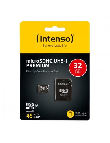 Intenso 3423480 micro sd uhs-i premium 32gb c/adap