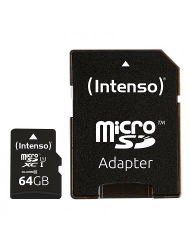 Intenso 3423490 micro sd uhs-i premium 64gb c/adap