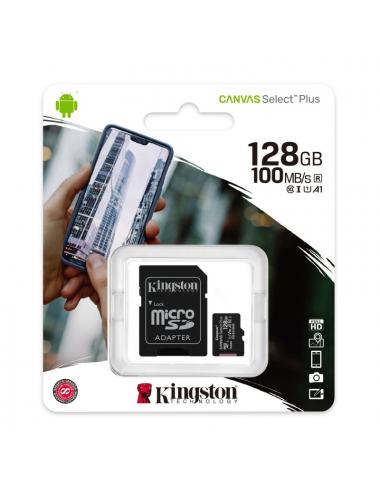 Kingston sdcs2/128gb microsd xc clase 10 128gb c/a