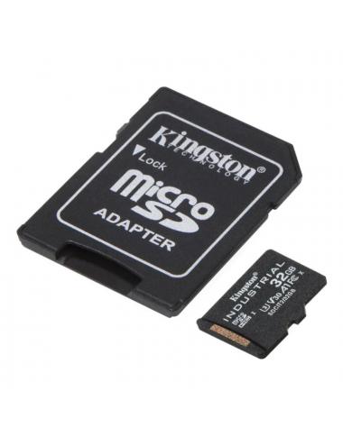 Kingston microsd industrial 32gb con adaptador
