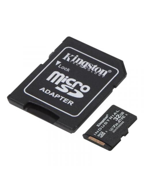 Kingston microsd industrial 32gb con adaptador