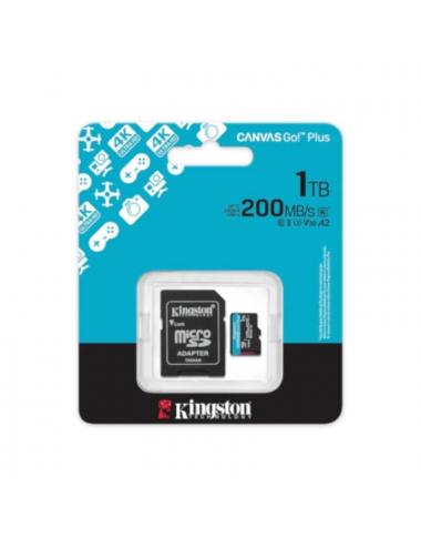 Kingston microsd canvas go! plus 4 1tb 200 mb-s