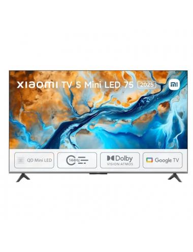 Xiaomi tv 75" s mini led 2025 4k google tv 144hz