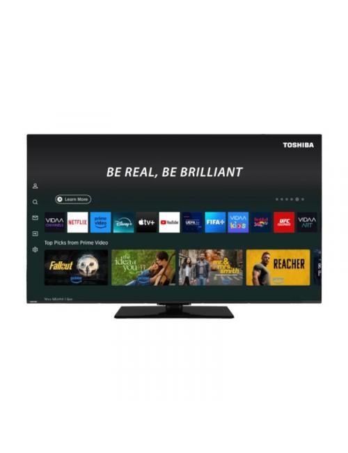 Toshiba tv 65" 65qv3f63dg uhd qled smart tv allm