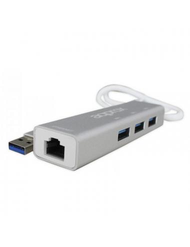 Approx appc07ghub adaptador usb 3.0 gigabit + hub