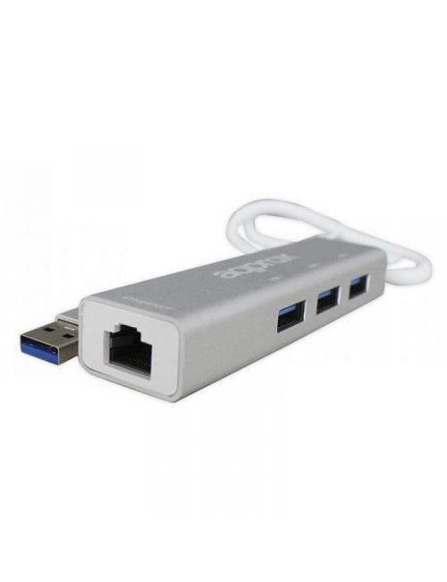 Approx appc07ghub adaptador usb 3.0 gigabit + hub