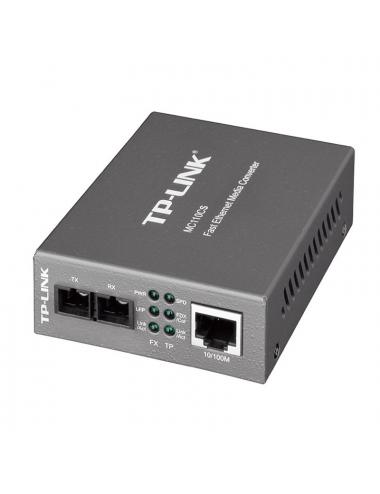 Tp-link mc110cs conversor medios mono modo 10/100m