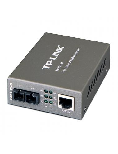 Tp-link mc100cm conversor medios multi modo 10/100