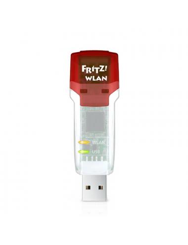 Fritz! wlan stick tarjeta red wifi ac860 usb