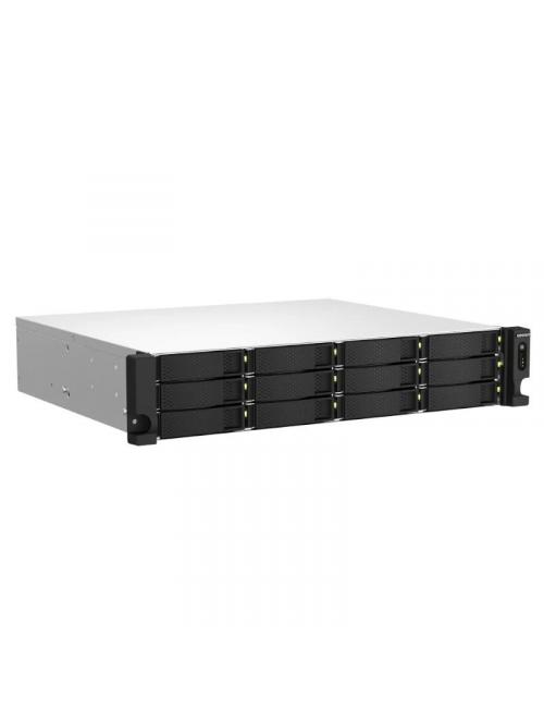 Qnap ts-1264u-rp-8g nas 12xhdd-bay 2x2.5gbe