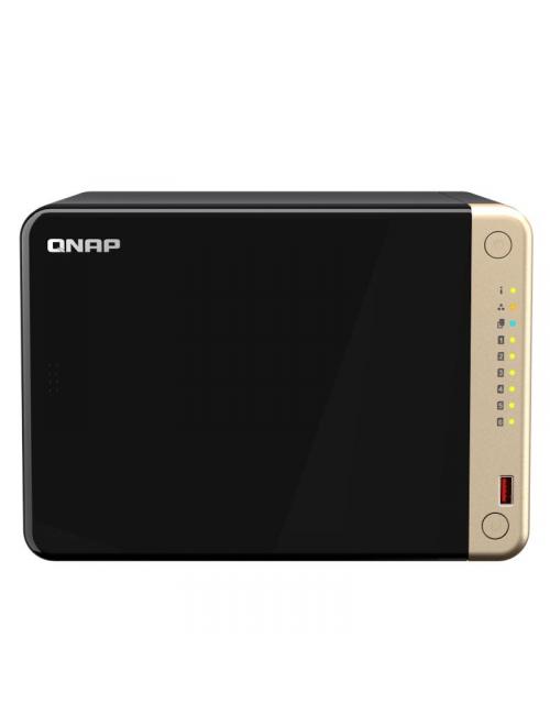 Qnap ts-664-8g nas 6xhdd-bay 2x2.5gbe 4xusb