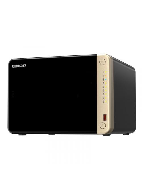 Qnap ts-664-8g nas 6xhdd-bay 2x2.5gbe 4xusb