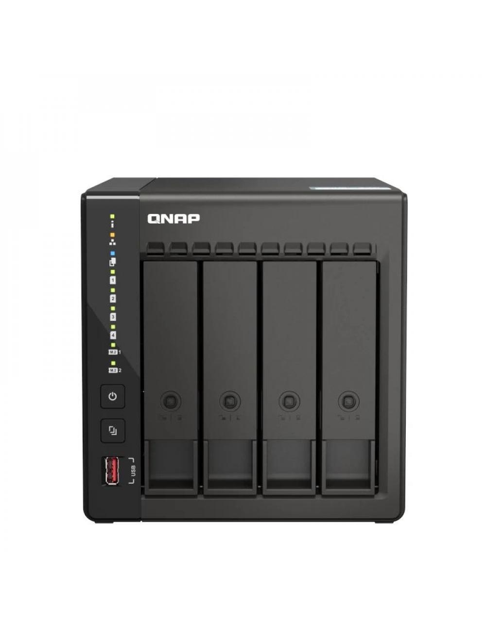 Qnap ts-453e-8g nas 4xhdd-bay 2x2.5gbe 4xusb