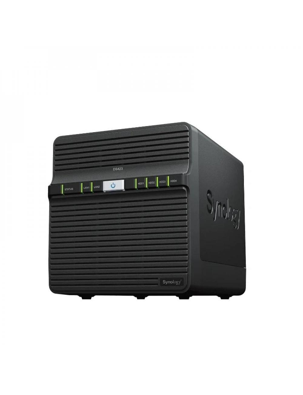 Synology ds423 nas 4bay diskstation 2xgbe 2xusb3.2
