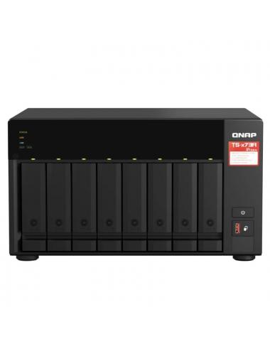 Qnap ts-873a-8g nas 8xhdd-bay 2x2.5gbe 4xusb