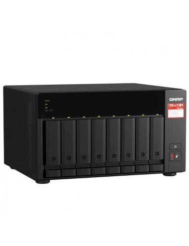 Qnap ts-873a-8g nas 8xhdd-bay 2x2.5gbe 4xusb