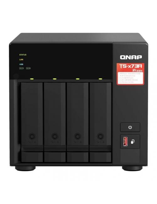 Qnap ts-473a-sw5t bundle nas 4xhdd-bay + switch