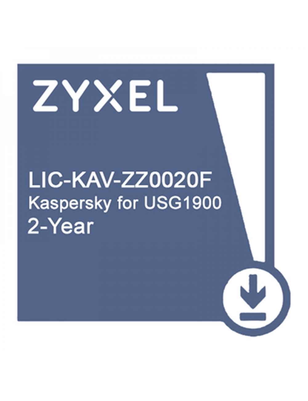 Zyxel licencia usg1900 karpersky 2 as