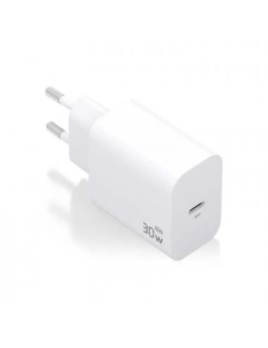 Aisens cargador gan 30w 1xusb-c pd3.0 blanco