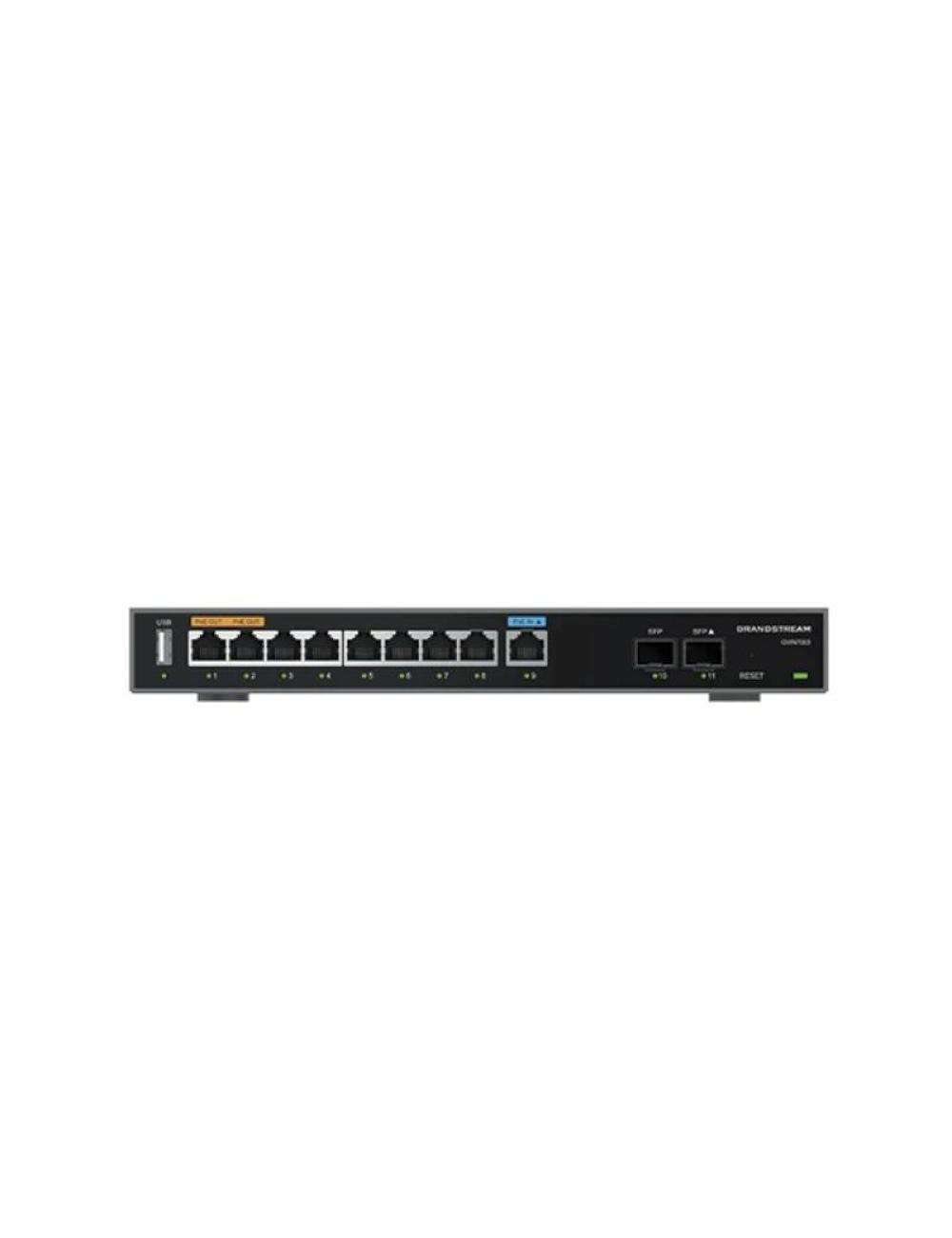 Grandstream gwn7003 router 2xsfp 9xgbe lan/wan dpi