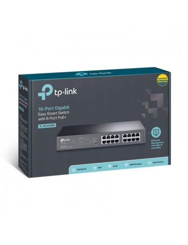 Tp-link tl-sg1016pe switch 16xgb poe+