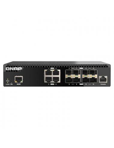 Qnap qsw-m3212r-8s4t switch 8x10gbe sfp+ 4x10gbe