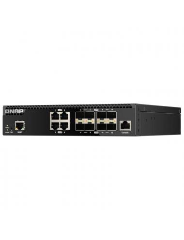 Qnap qsw-m3212r-8s4t switch 8x10gbe sfp+ 4x10gbe