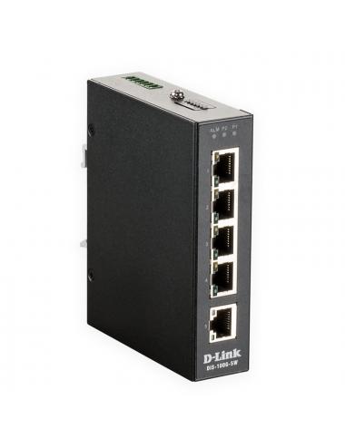 D-link dis-100g-5w switch industrial 5xgb