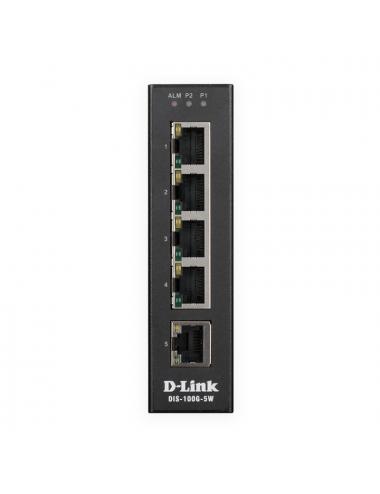 D-link dis-100g-5w switch industrial 5xgb