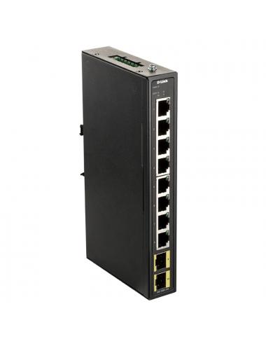 D-link dis-100g-10s industrial switch 8xgb 2xsfp
