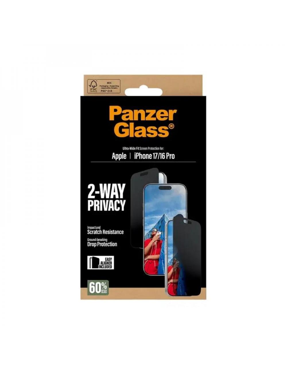 Panzerglass privacy protector iphone 17-16pro