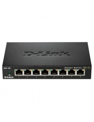 D-link dgs-108 switch 8xgb metal
