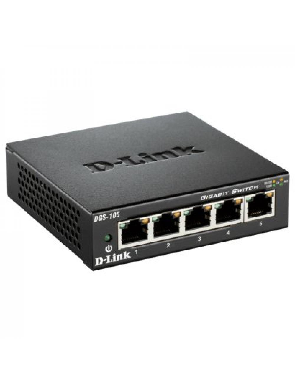 D-link dgs-105 switch 5xgb metal