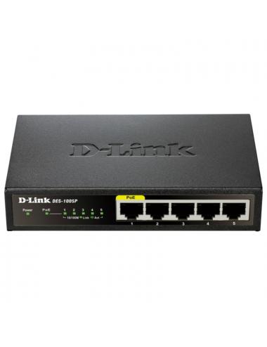 D-link des-1005p switch 5x10/100mbps 1xpoe