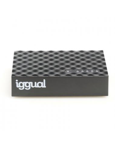 Iggual ges5000 switch 5xgb gigabit 1000 mbps