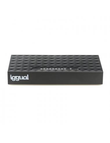 Iggual ges8000 switch 8xgb gigabit 1000 mbps
